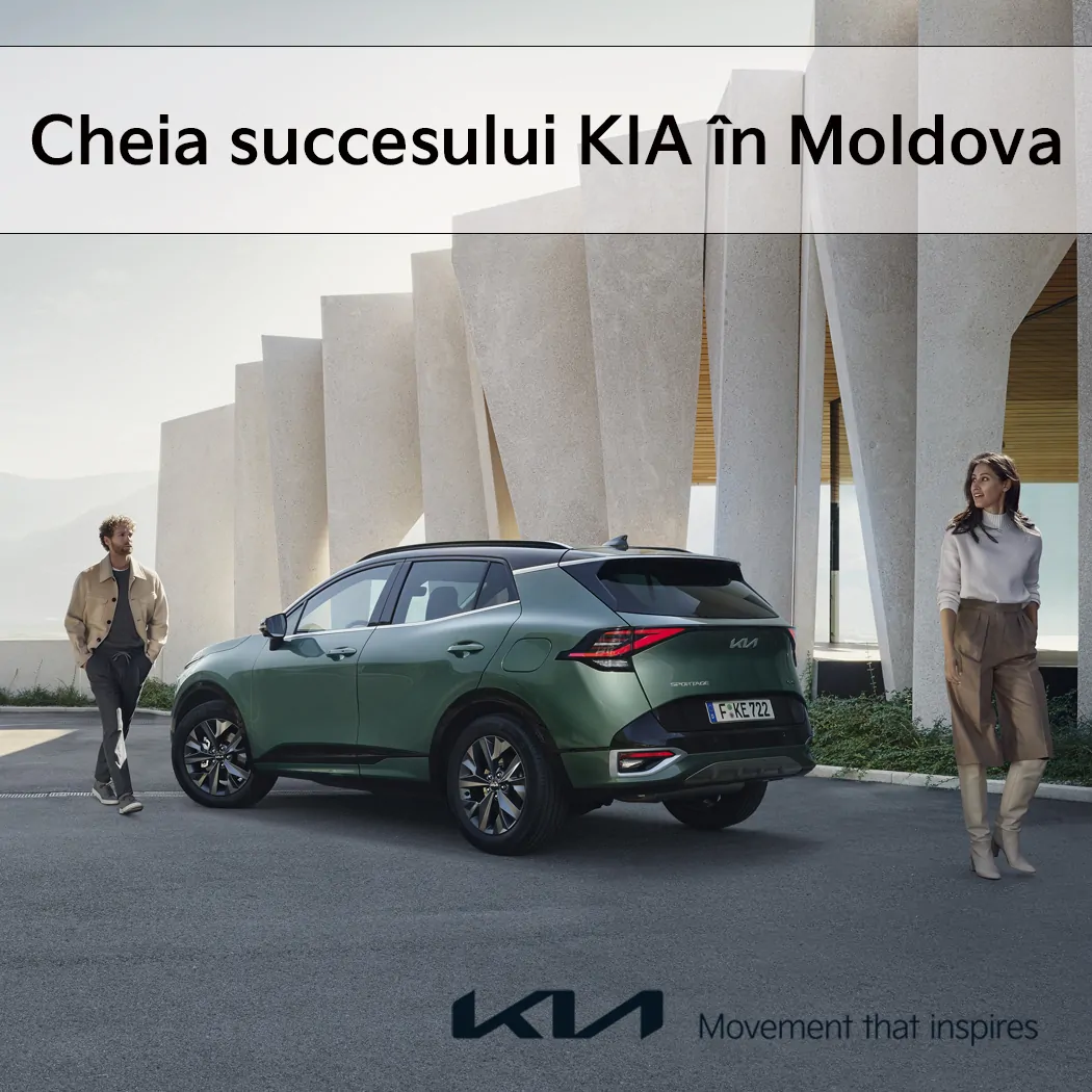 Aflați secretul succesului KIA în Moldova