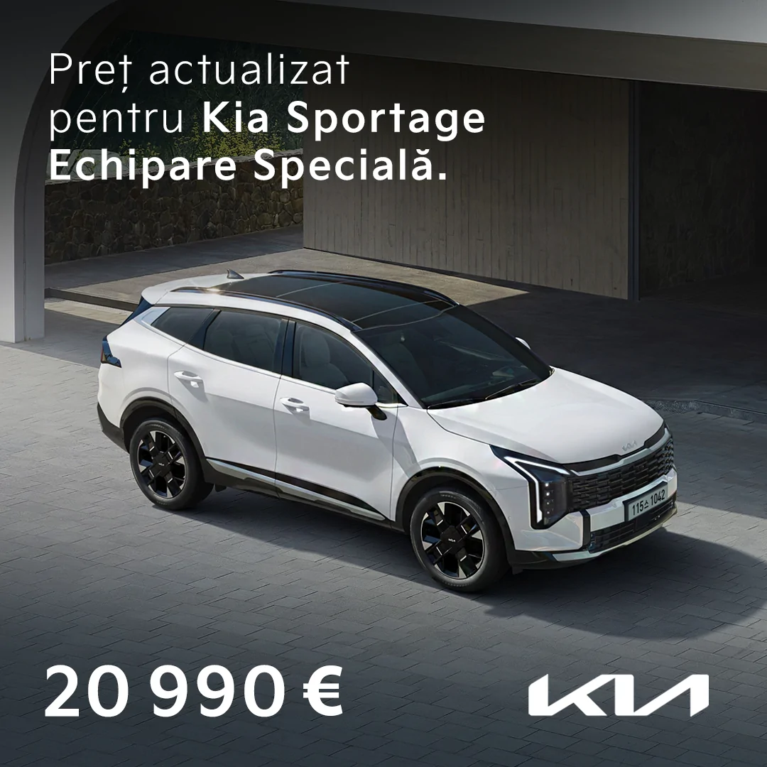Preț nou pentru Kia Sportage în echiparea specială.